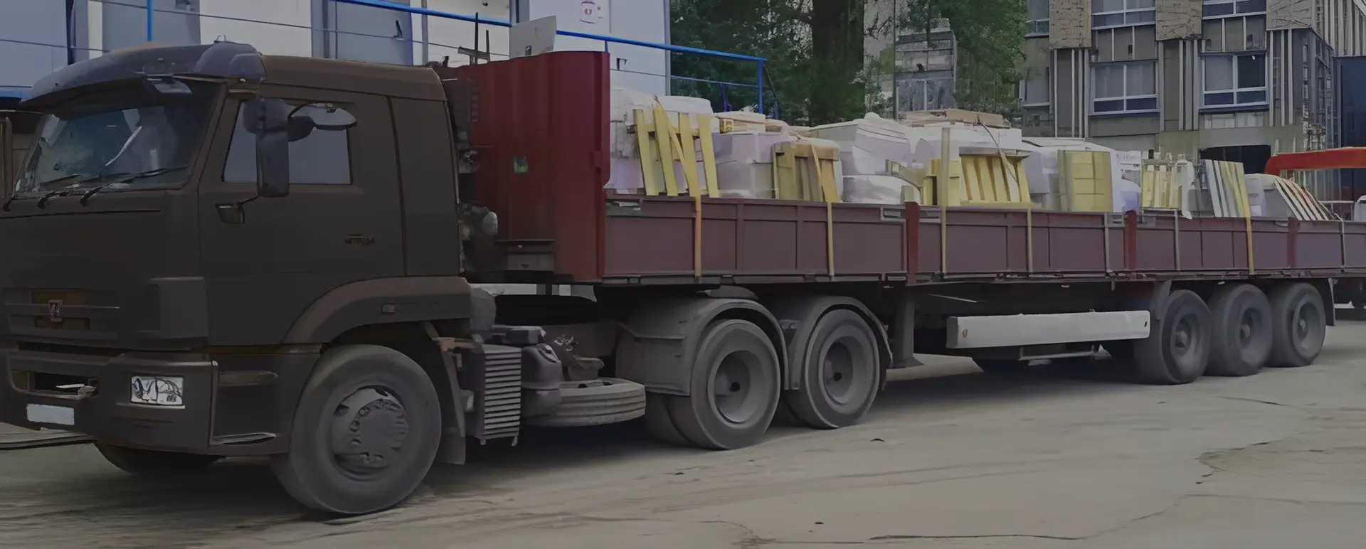 Заказать грузоперевозку бортовой машиной стройматериалов по России из Вожеги с гибкой системой оплаты